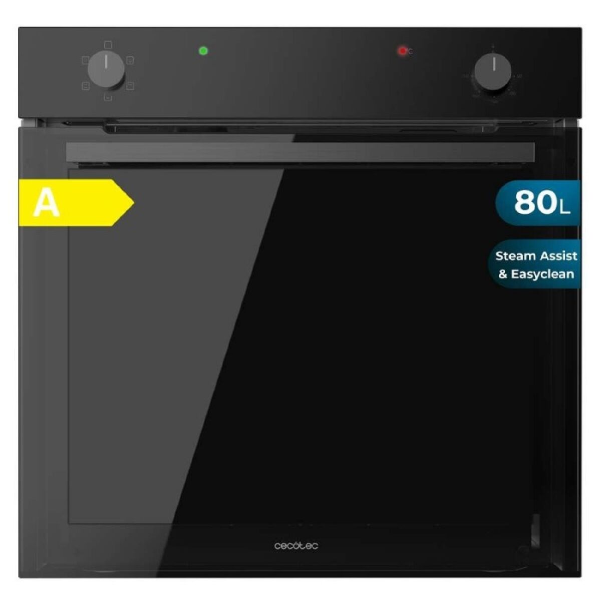 Ugn Cecotec Bolero Hexa C126400 Glass Black 2800 W 80 L finns hos Nordekko