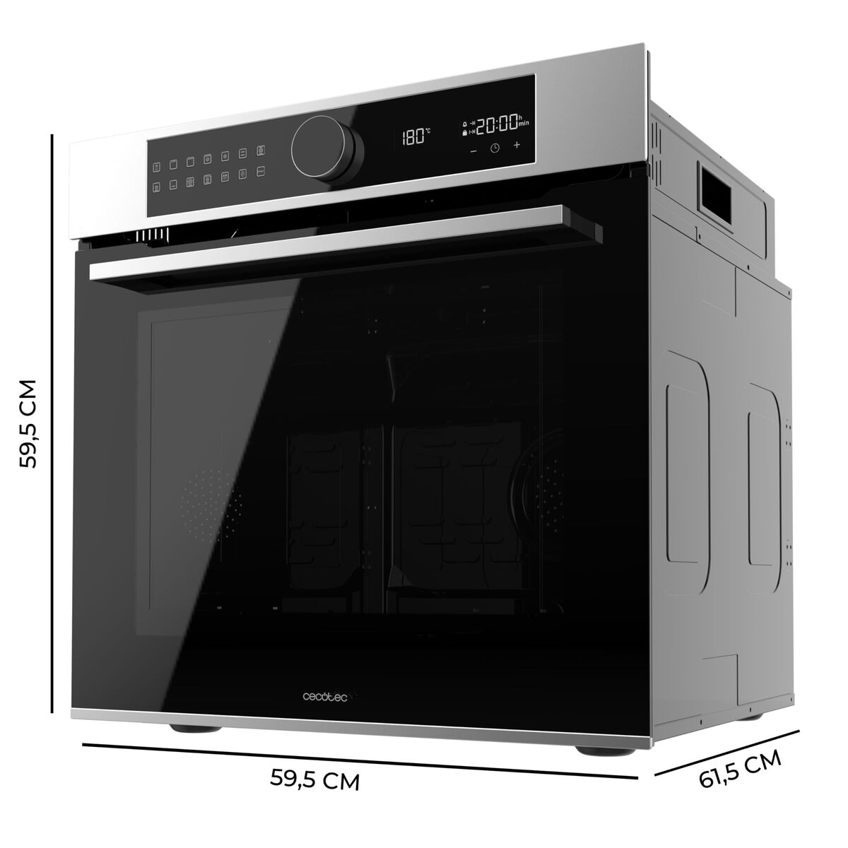 Pyrolytisk ugn Cecotec Bolero Hexa P516000 Line A 3200 W 73 L finns hos Nordekko