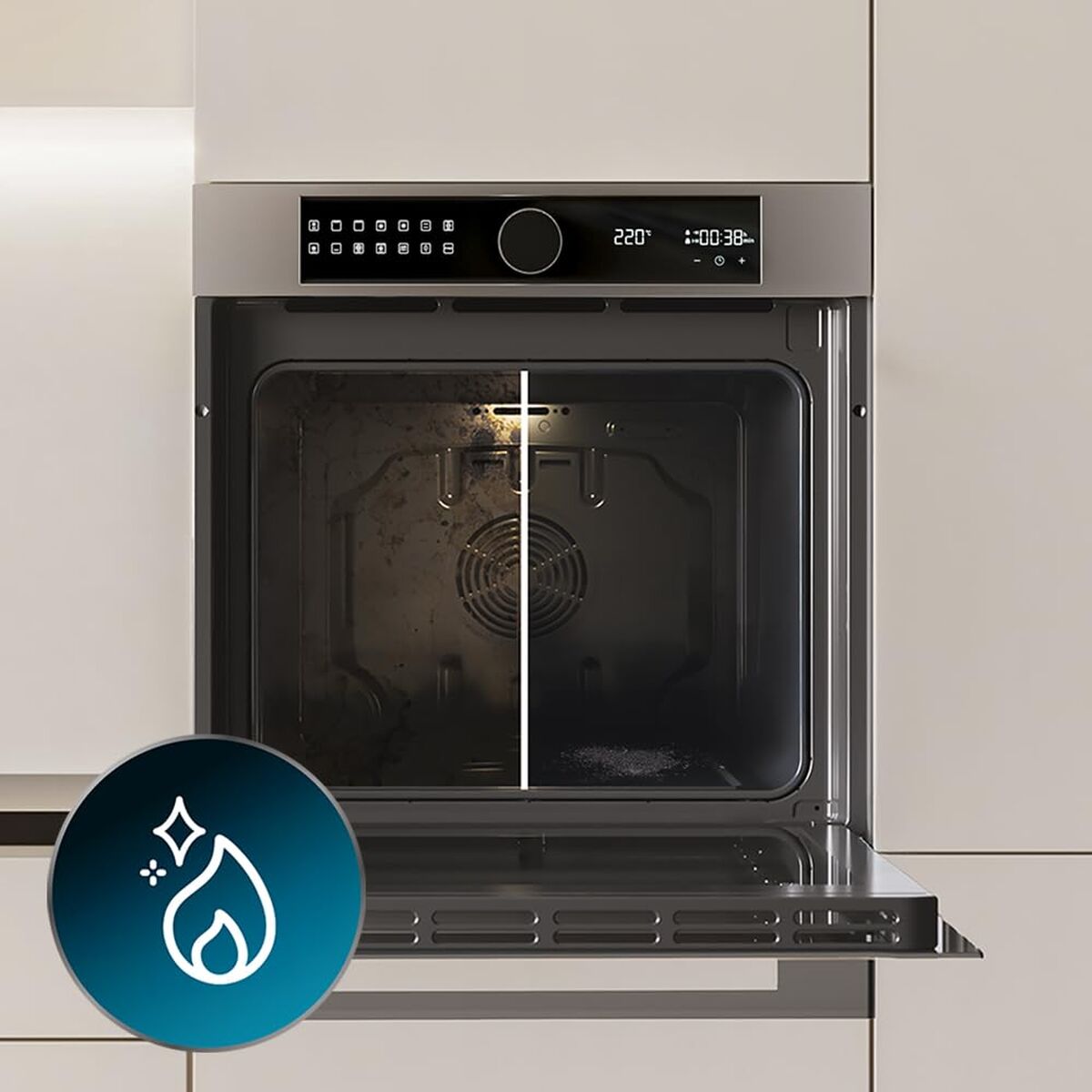 Pyrolytisk ugn Cecotec Bolero Hexa P516000 Line A 3200 W 73 L finns hos Nordekko