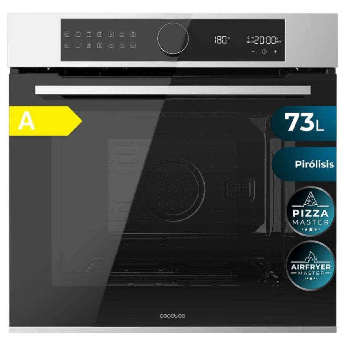 Pyrolytisk ugn Cecotec Bolero Hexa P516000 Line A 3200 W 73 L finns hos Nordekko