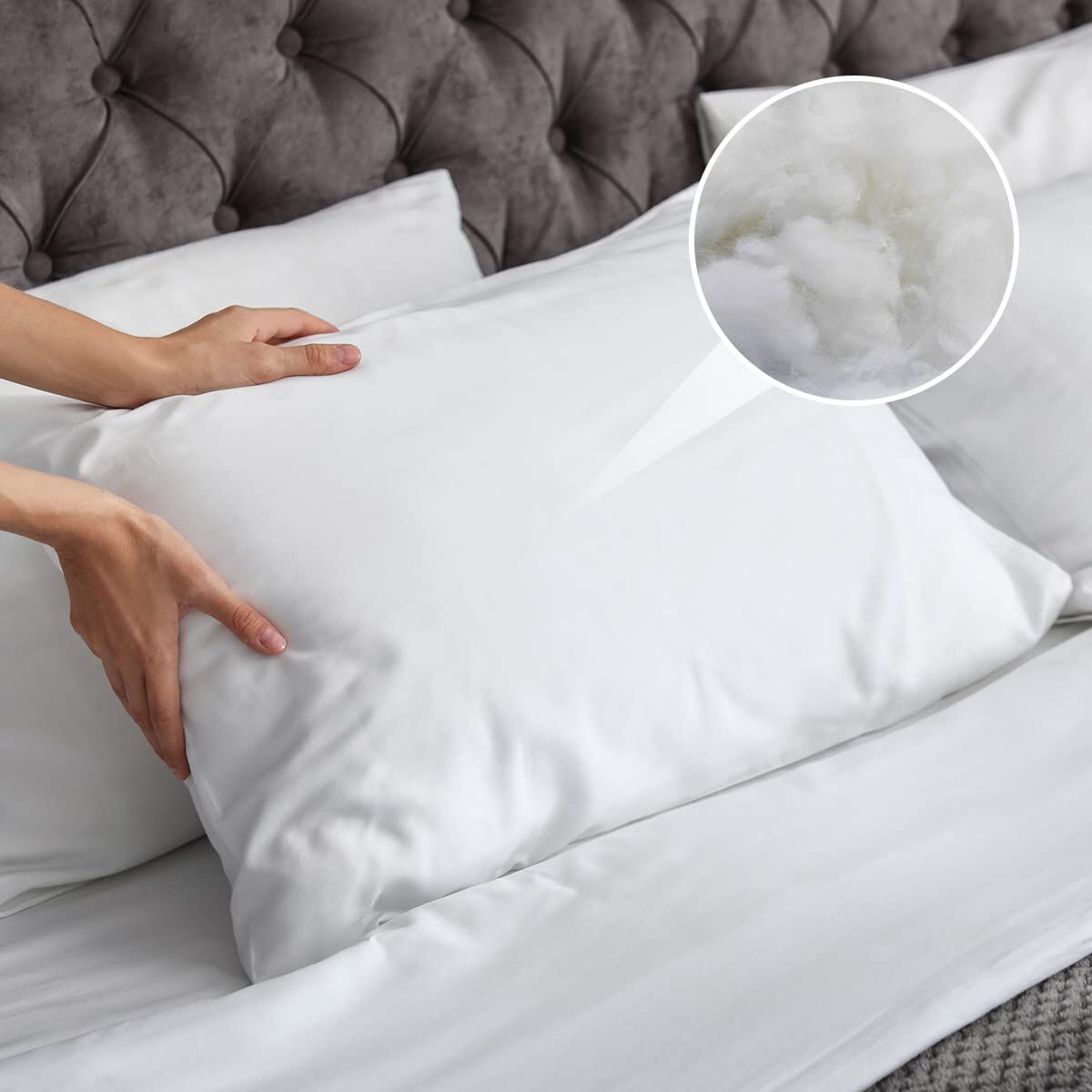 Kudden Cecotec Flow PureComfort Vit finns hos Nordekko