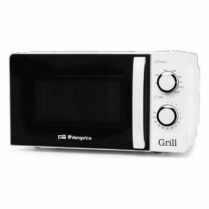 Mikrovågsugn med Grill Orbegozo MIG 2130 Vit 700 W 900 W 20 L finns hos Nordekko