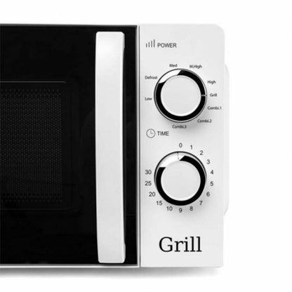 Mikrovågsugn med Grill Orbegozo MIG 2130 Vit 700 W 900 W 20 L finns hos Nordekko