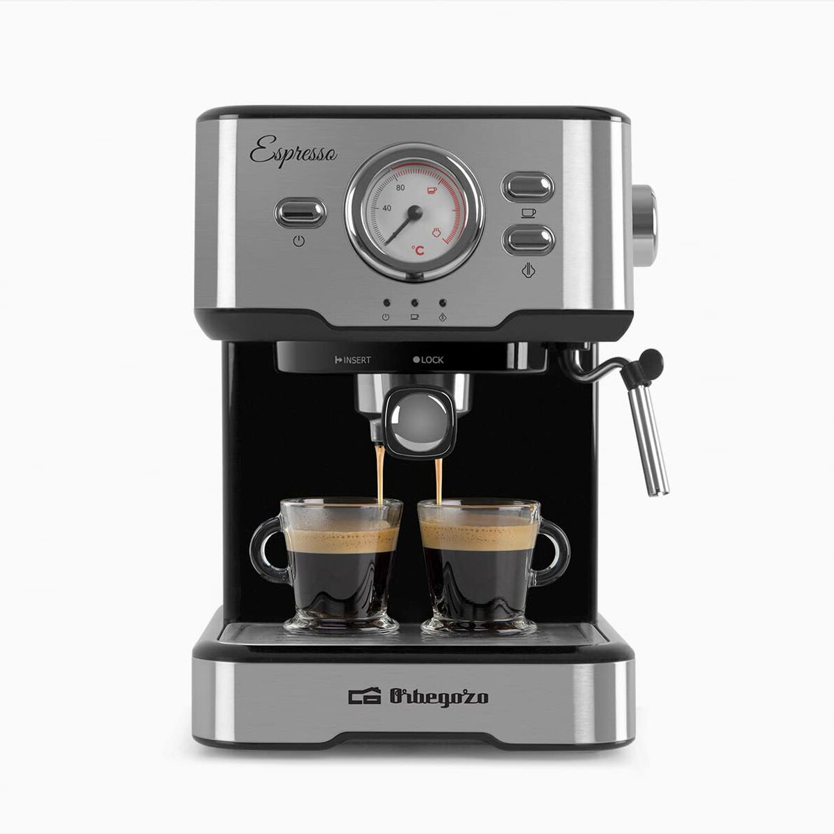 Superautomatisk kaffebryggare Orbegozo EX 5500 Multicolour 1,5 L finns hos Nordekko