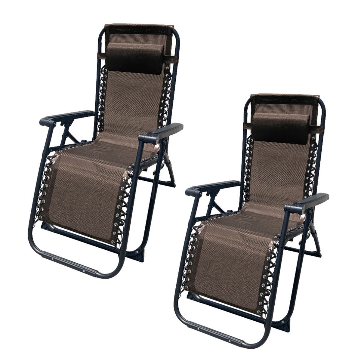 Hopfällbar Stol Marbueno Brun 90 x 108 x 66 cm finns hos Nordekko