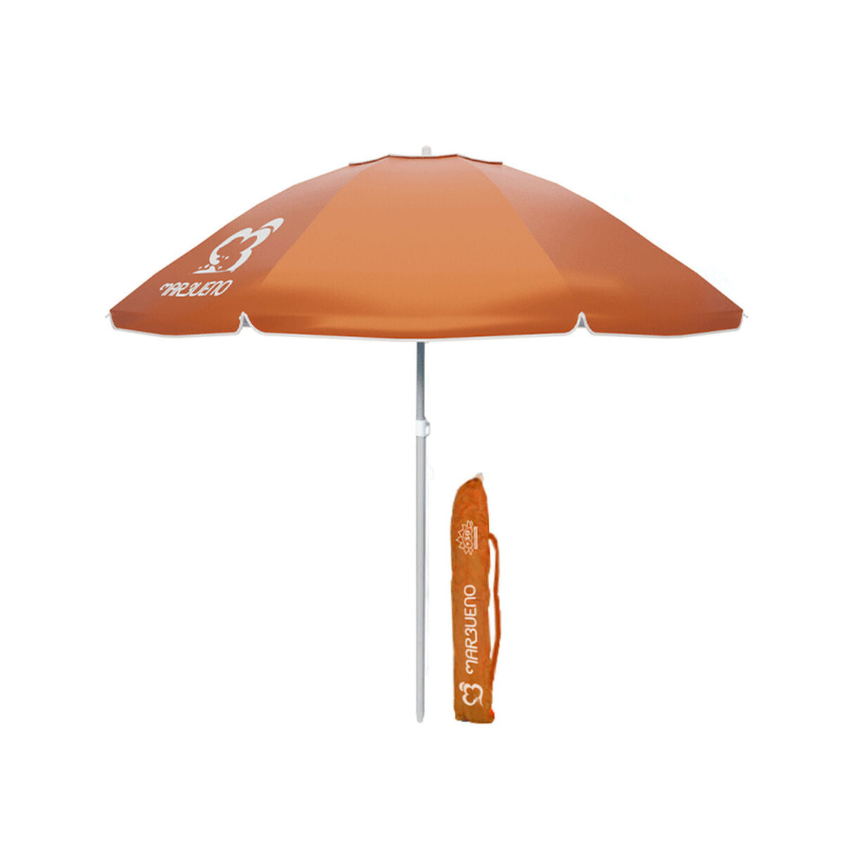 Parasoll Marbueno Orange 200 cm finns hos Nordekko