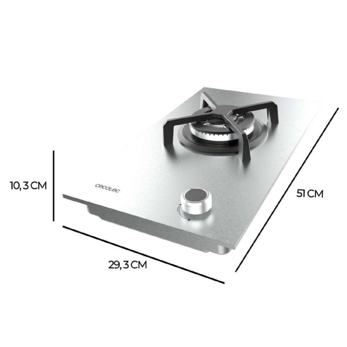 Gasplatta Cecotec G 1400S 3400 W finns hos Nordekko