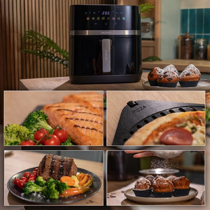 Luftfritös Cecotec Cecofry&Grill Duoheat 8000 2200 W 8 L finns hos Nordekko