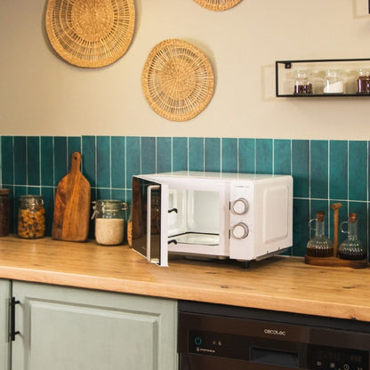 Mikrovågsugnen Cecotec Proclean 3020 Vit 700 W 1150 W 20 L finns hos Nordekko