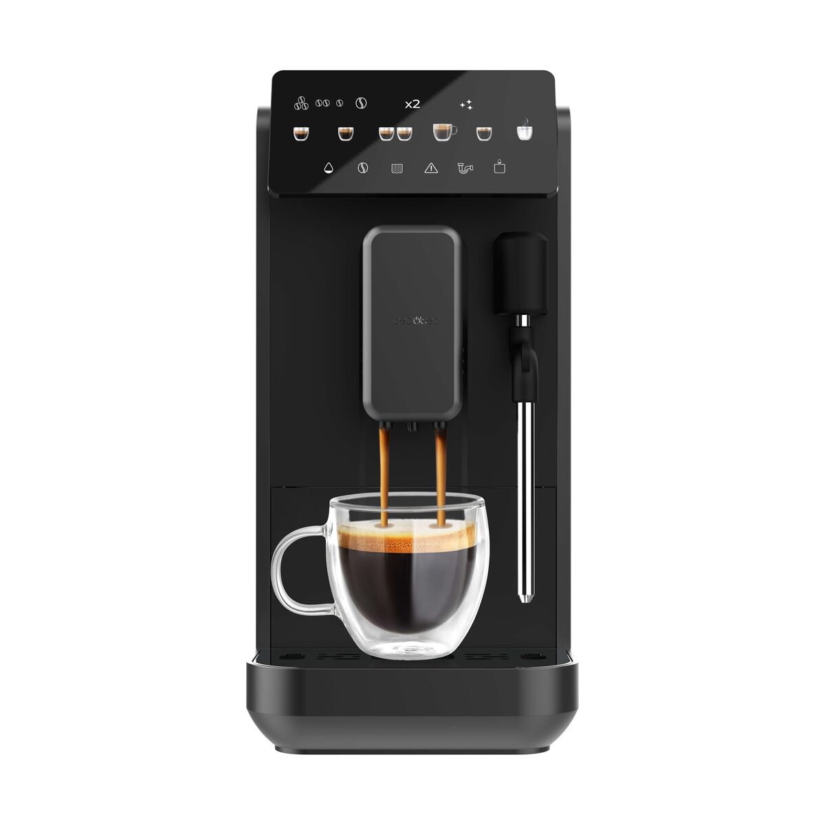 Superautomatisk kaffebryggare Cecotec Cremmaet Lungo Steam 2230 W 19 bar Svart 2 L finns hos Nordekko