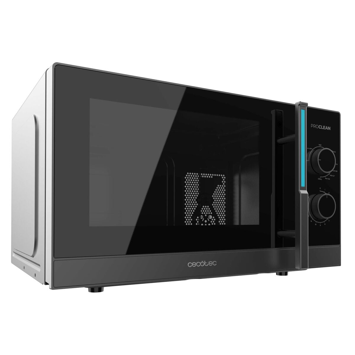 Mikrovågsugn med Grill Cecotec Proclean 4120 Svart 800 W 23 L finns hos Nordekko