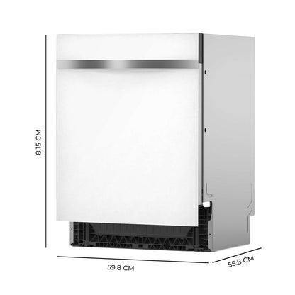 Cecotec Integrerad diskmaskin 15 kuvert 6620 Full-BI Vit Klass C Inverter-motor finns hos Nordekko