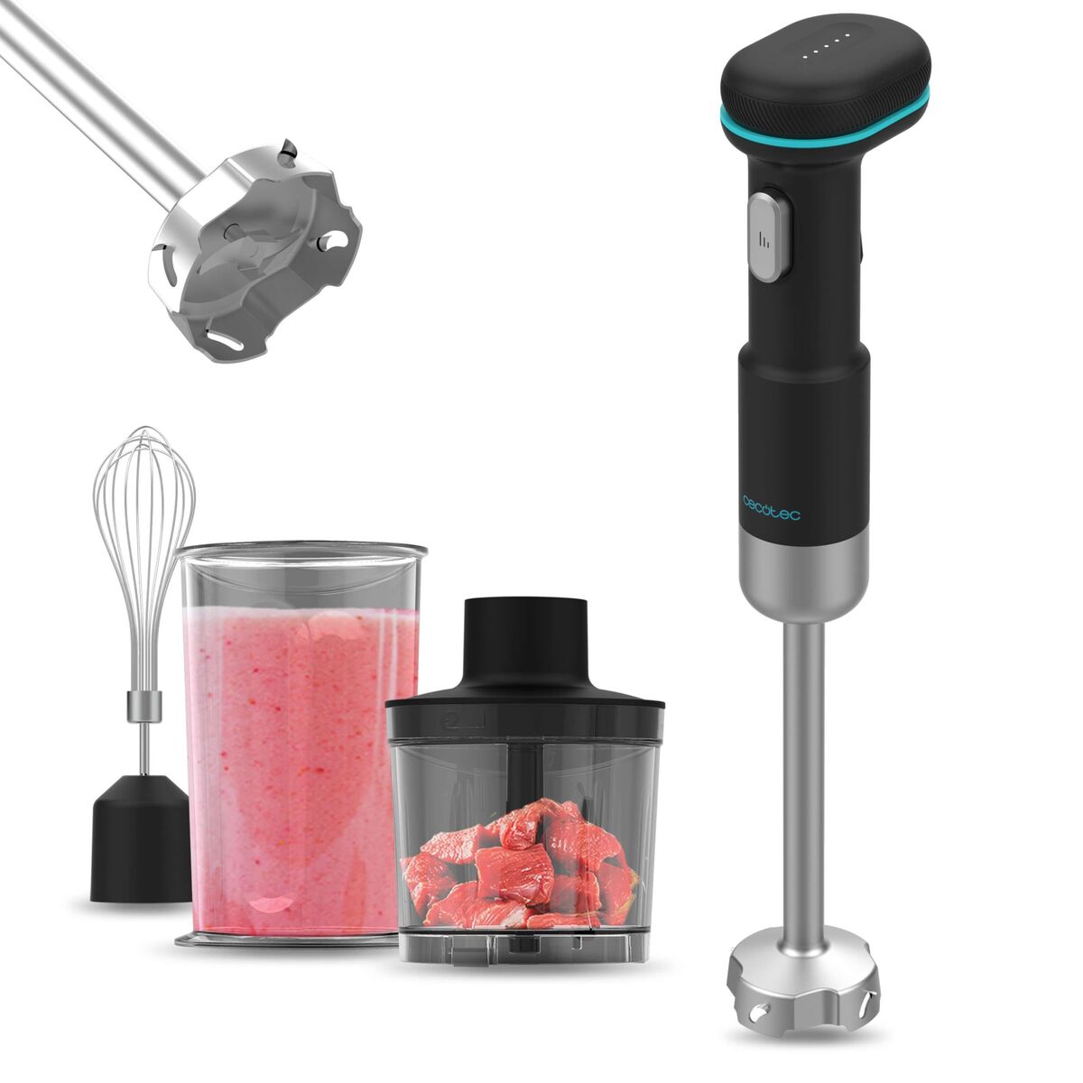 Stavmixer Cecotec 1800 W Svart finns hos Nordekko