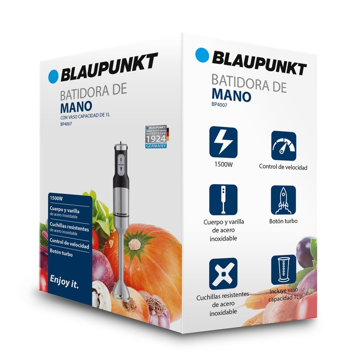 Stavmixer Blaupunkt BP4007 1500 W finns hos Nordekko