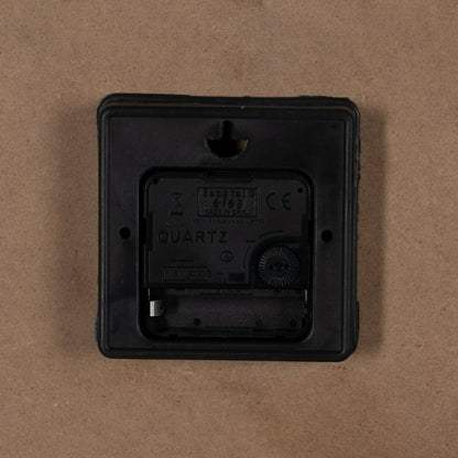 Väggklocka Vit Trä Glas 22 x 22 x 4,5 cm finns hos Nordekko
