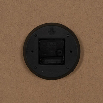 Väggklocka Vit Trä 60 x 60 x 6,5 cm finns hos Nordekko