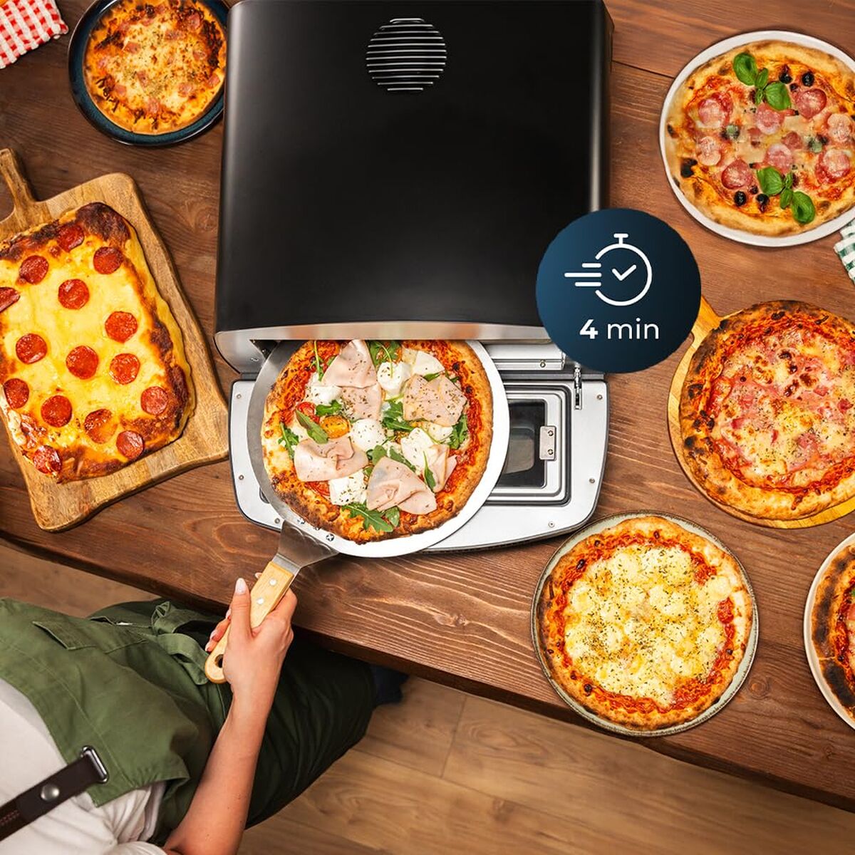 Pizzaberedare Cecotec Pizza&Co 500 Max finns hos Nordekko