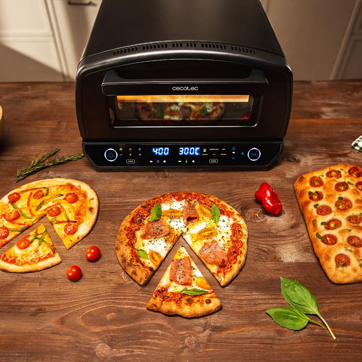 Pizzaberedare Cecotec Pizza&Co 500 Max finns hos Nordekko