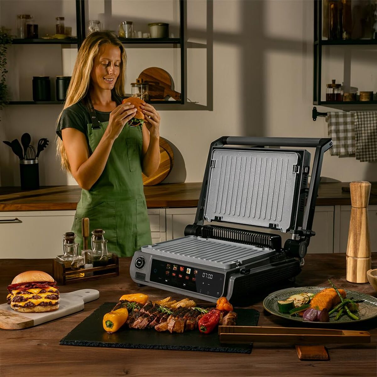 Elektriska Grillen Cecotec Rock'nGrill 2000 Smash PerfectCook 2000 W finns hos Nordekko