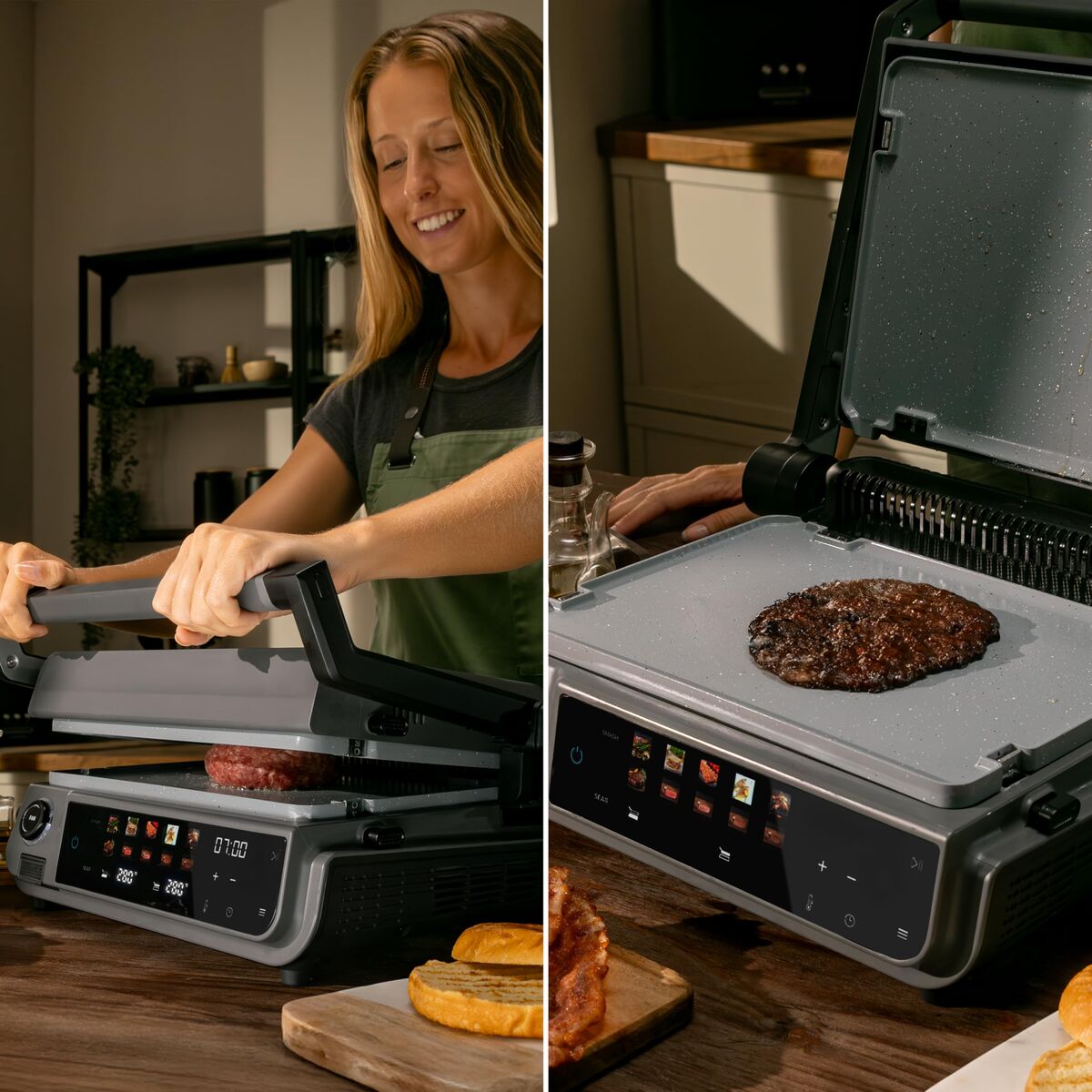 Elektriska Grillen Cecotec Rock'nGrill 2000 Smash PerfectCook 2000 W finns hos Nordekko