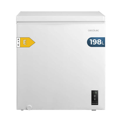 Cecotec Frysbox Bolero CoolMarket Chest 198P 198L vit, klass E, 38 dB finns hos Nordekko