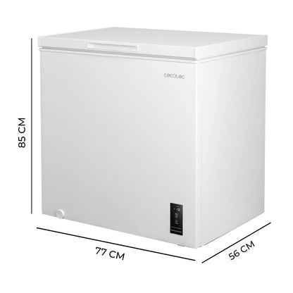 Cecotec Frysbox Bolero CoolMarket Chest 198P 198L vit, klass E, 38 dB finns hos Nordekko