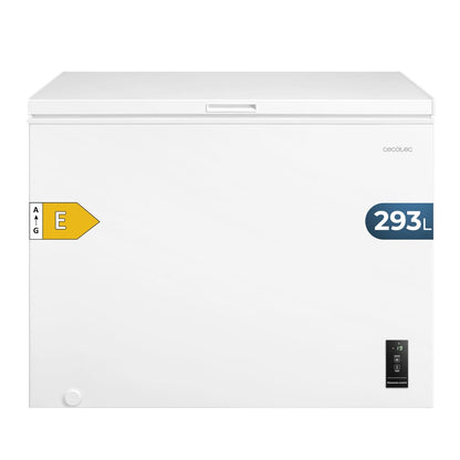 Frysbox - Cecotec Bolero CoolMarket Chest 293P 293L Vit, klass E, 38 dB finns hos Nordekko