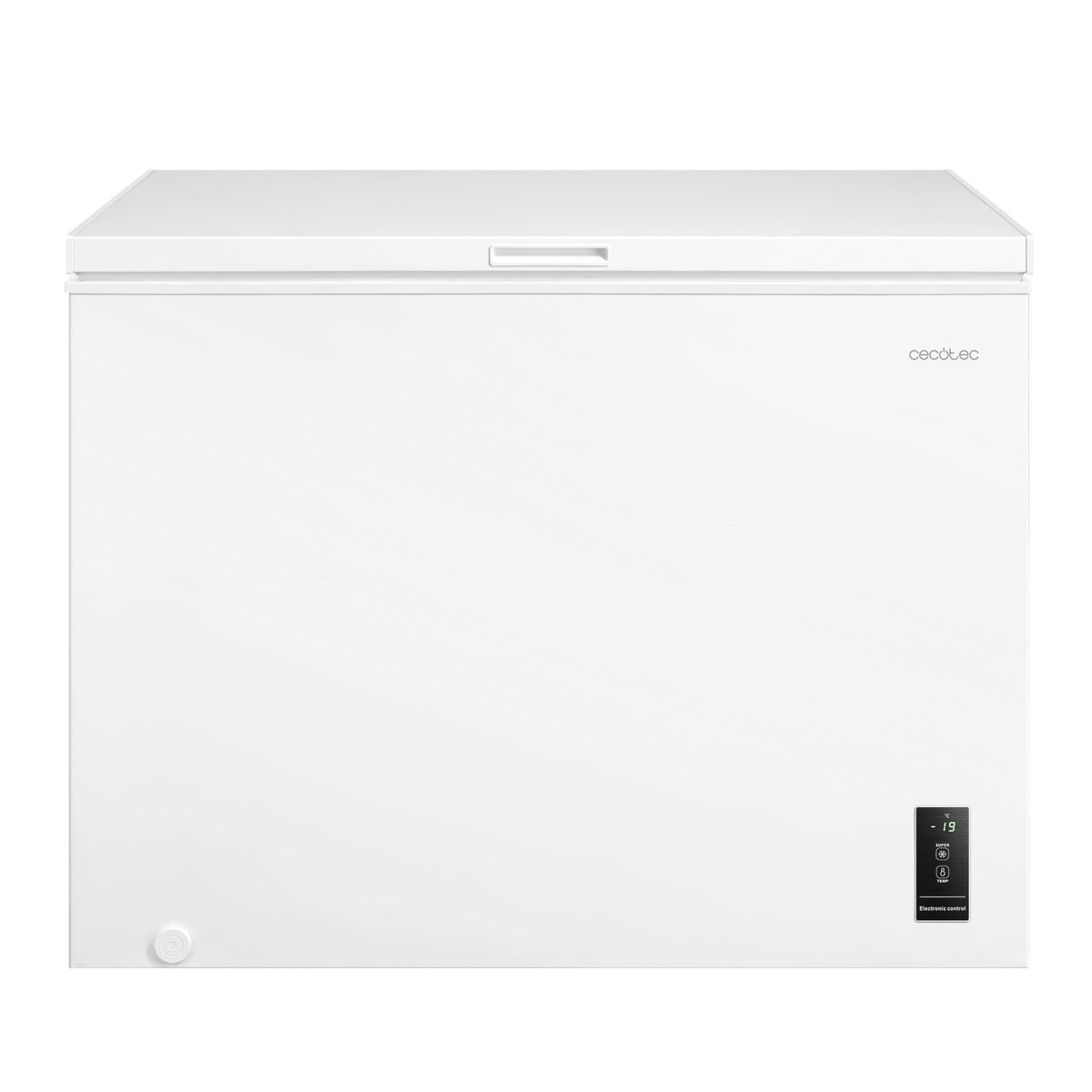 Frysbox - Cecotec Bolero CoolMarket Chest 293P 293L Vit, klass E, 38 dB finns hos Nordekko