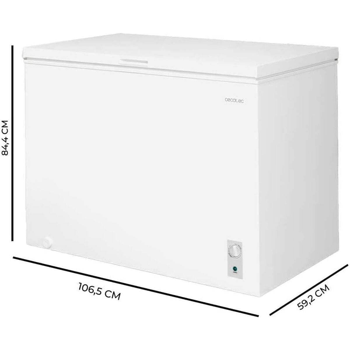 Frys Cecotec Bolero CoolMarket Chest 293M 293 L Vit D finns hos Nordekko