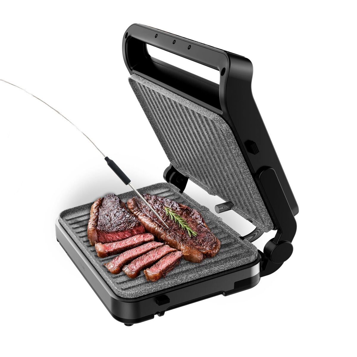 Elektriska Grillen Cecotec Rock'nGrill 2000 PerfectCook 2000 W finns hos Nordekko