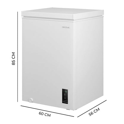 Cecotec Frysbox 143L Bolero CoolMarket 143P vit E, 37dB, dual, LED finns hos Nordekko