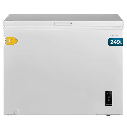 Cecotec Frysbox 249L Bolero CoolMarket Chest 249P vit klass E LED dual finns hos Nordekko