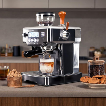 Manuell Espressobryggare Cecotec Power Espresso 20 Barista 2200 W Svart 20 bar finns hos Nordekko