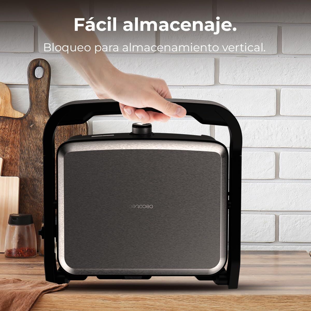 Elektriska Grillen Cecotec Rock'nGrill 2000 2000 W finns hos Nordekko