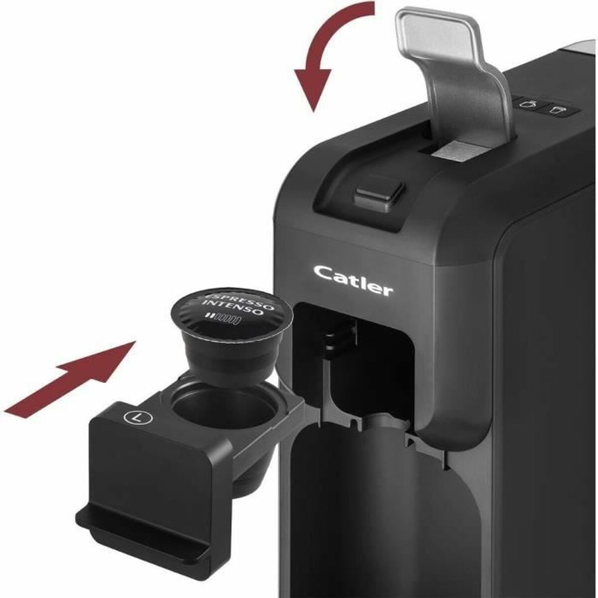 Kaffebryggare Catler ES 703 Porto B Svart finns hos Nordekko