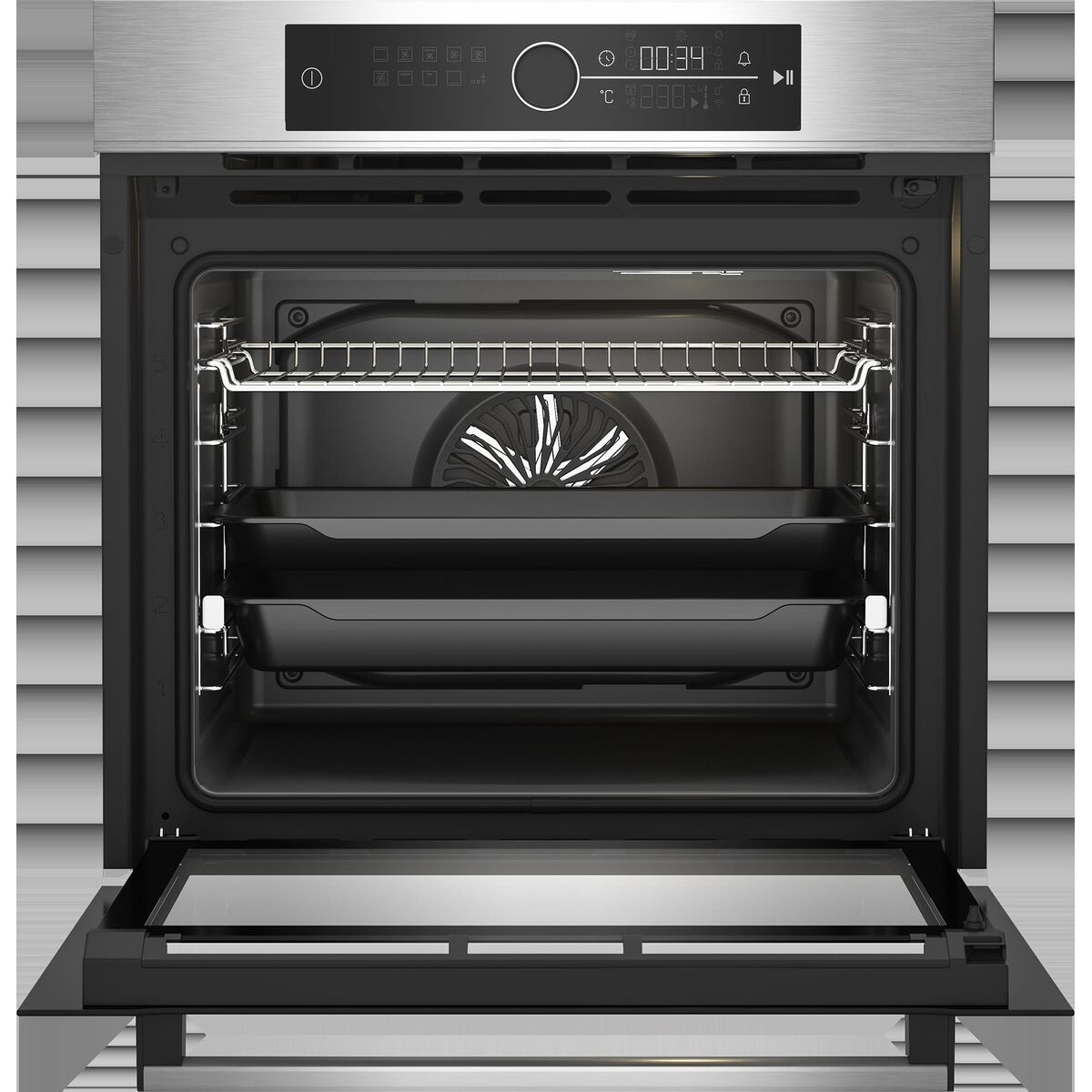 Pyrolytisk ugn BEKO BBIM12400XMPS 72 L finns hos Nordekko