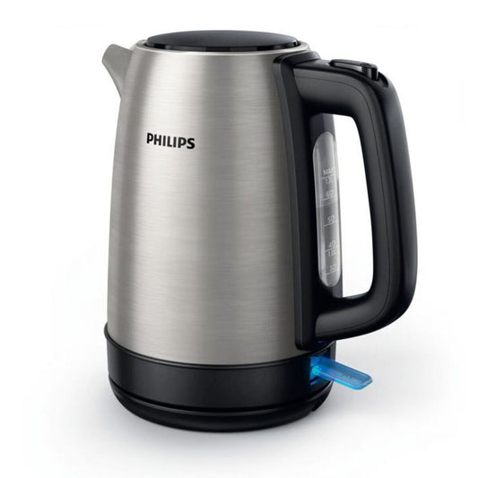 Vattenkokare Philips HD9350/90 1,7L 2200W Inox Svart Stål Rostfritt stål polypropen 2200 W 1,7 L finns hos Nordekko