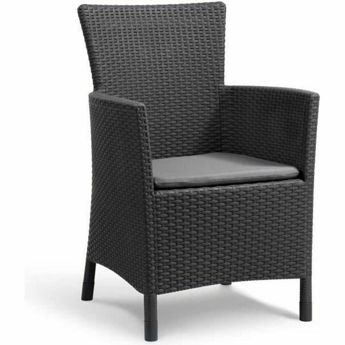Trädgårdssoffa Allibert by KETER 215526 Grå 62 x 60 x 89 cm finns hos Nordekko