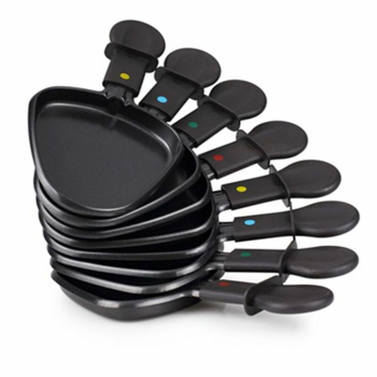 Raclette Princess 8 Oval Stone Grill Party Svart Grå finns hos Nordekko