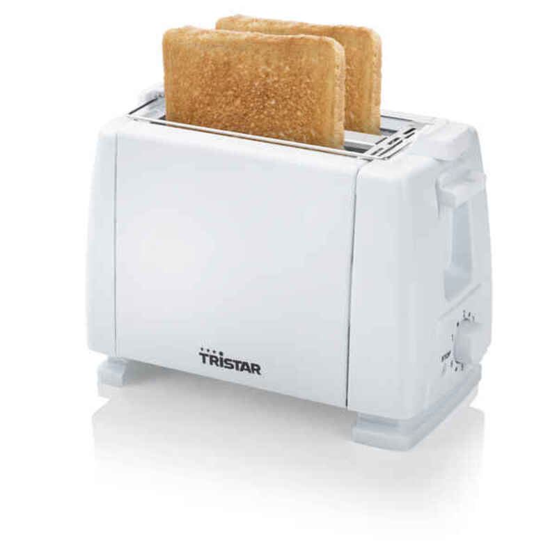 Brödrost Tristar BR1009 Vit 650W finns hos Nordekko