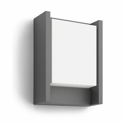 LED spotlight Philips Aplique mural Grå 6 W 40 W 600 lm 610 lm A+ A++ finns hos Nordekko
