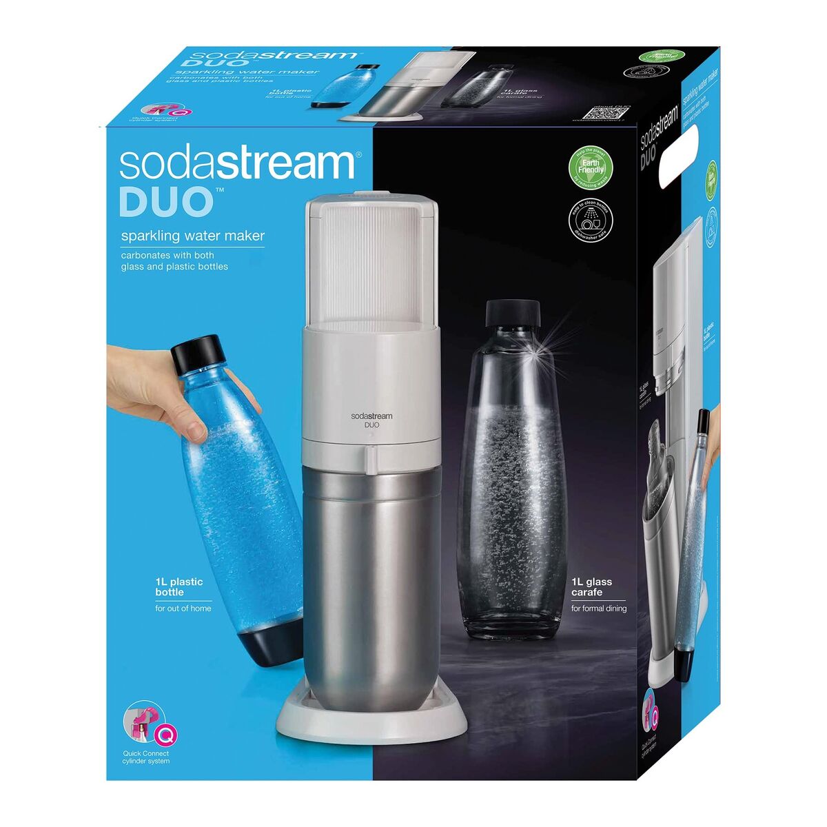 Sodamaskin sodastream DUO STARTER KIT finns hos Nordekko