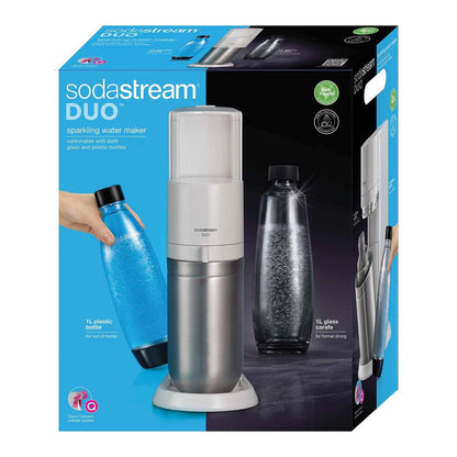 Sodamaskin sodastream DUO STARTER KIT finns hos Nordekko