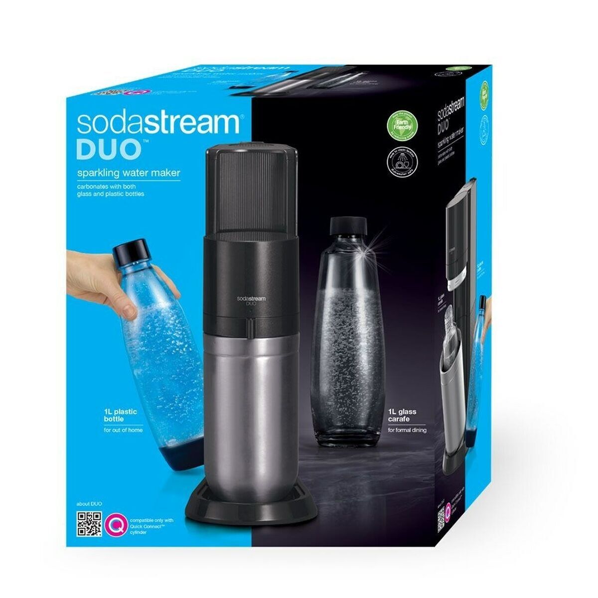 Sodamaskin sodastream DUO STARTER KIT finns hos Nordekko