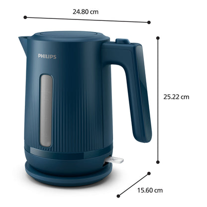 Vattenkokare Philips HD9411/70 Blå 2200 W 1,7 L ABS finns hos Nordekko