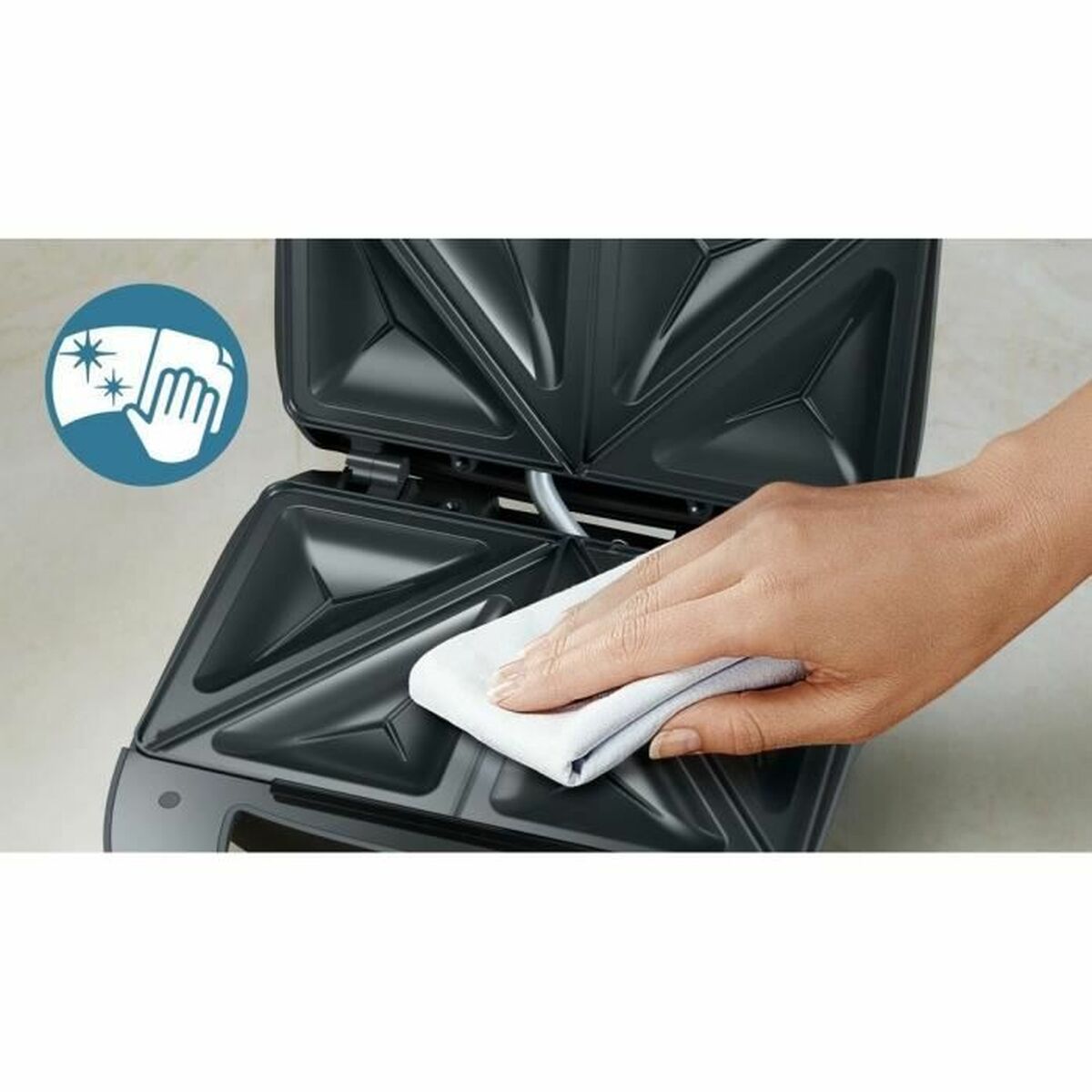 Smörgåsmaskin Philips HD2331/90 Svart 750 W finns hos Nordekko