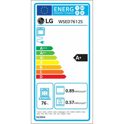 Pyrolytisk ugn LG WSED7612S 76 L finns hos Nordekko