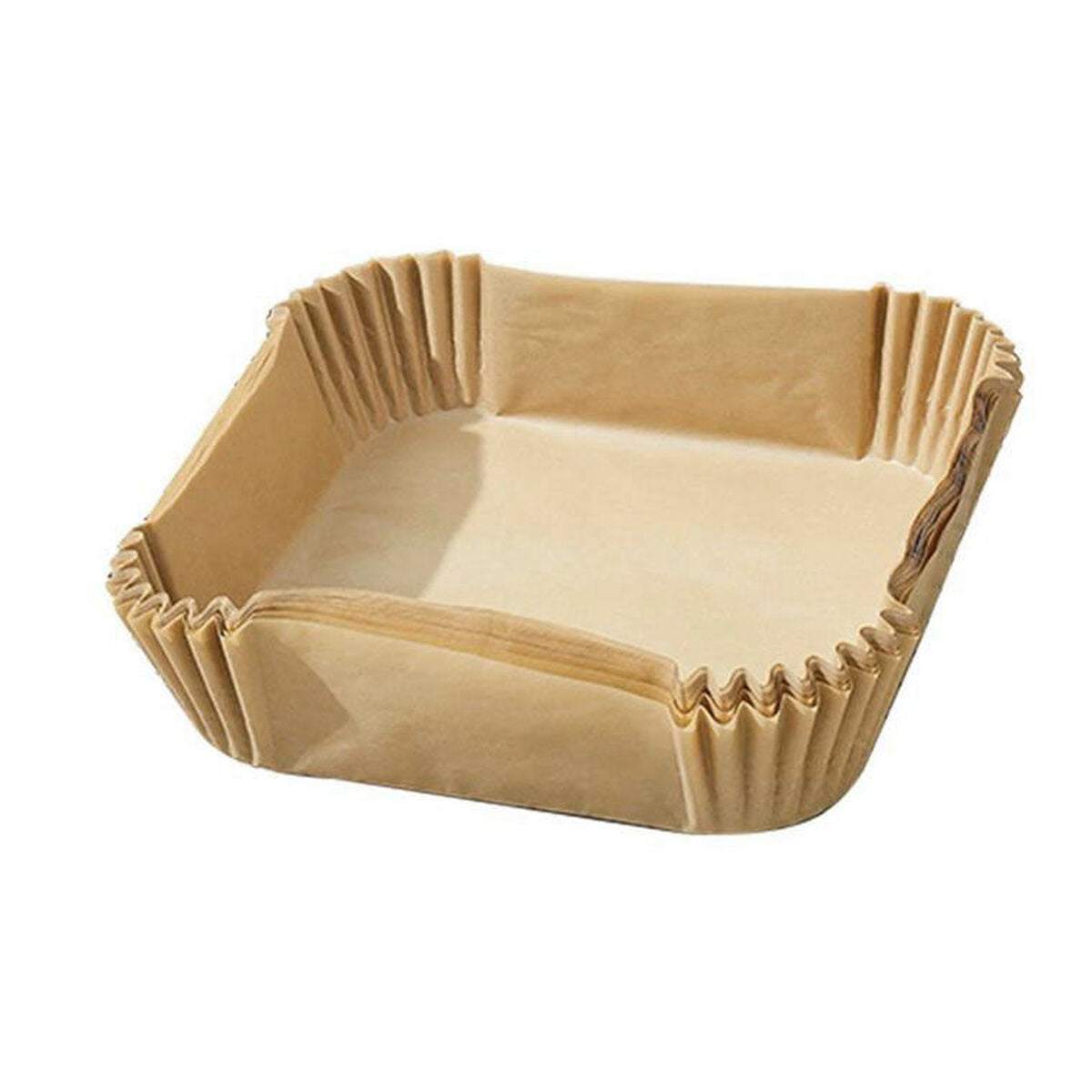 Papper för luftfritös Algon Ø 20 cm Brun 30 Delar (24 antal) finns hos Nordekko