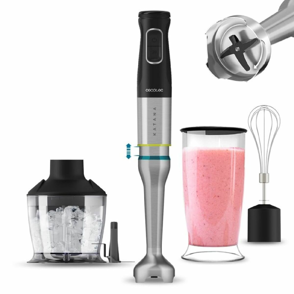 Stavmixer Cecotec Katana 15 Chop B 1500 W finns hos Nordekko