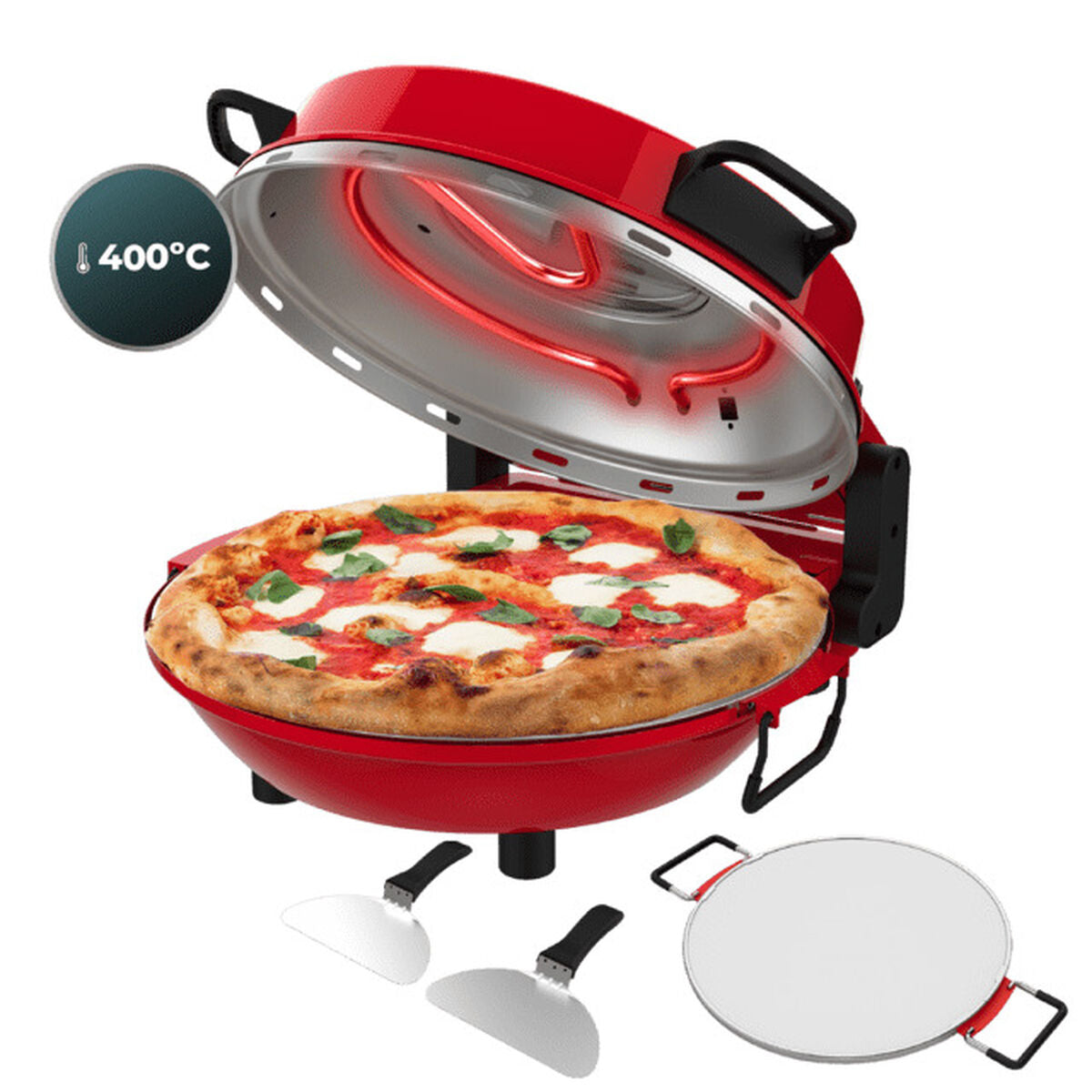 Pizzaberedare Cecotec Mamma Mía Window finns hos Nordekko
